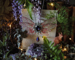 Lade das Bild in den Galerie-Viewer, Whimsical Necklace pink, silver
