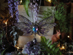 Lade das Bild in den Galerie-Viewer, Whimsical Necklace purple, silver
