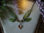Lade das Bild in den Galerie-Viewer, Enchanted Necklace green, silver
