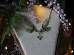 Lade das Bild in den Galerie-Viewer, Enchanted Necklace green, silver
