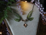 Lade das Bild in den Galerie-Viewer, Enchanted Necklace green, silver
