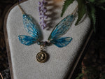 Load image into Gallery viewer, Enchanted Necklace blue, gold
