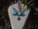 Load image into Gallery viewer, Enchanted Necklace blue, gold
