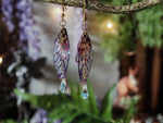 Load image into Gallery viewer, Faerie Earrings sunrise, stars, swarovski
