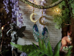 Lade das Bild in den Galerie-Viewer, Moon Earrings Kelpie, gold
