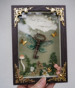 OOAK Secret Garden Frame 4