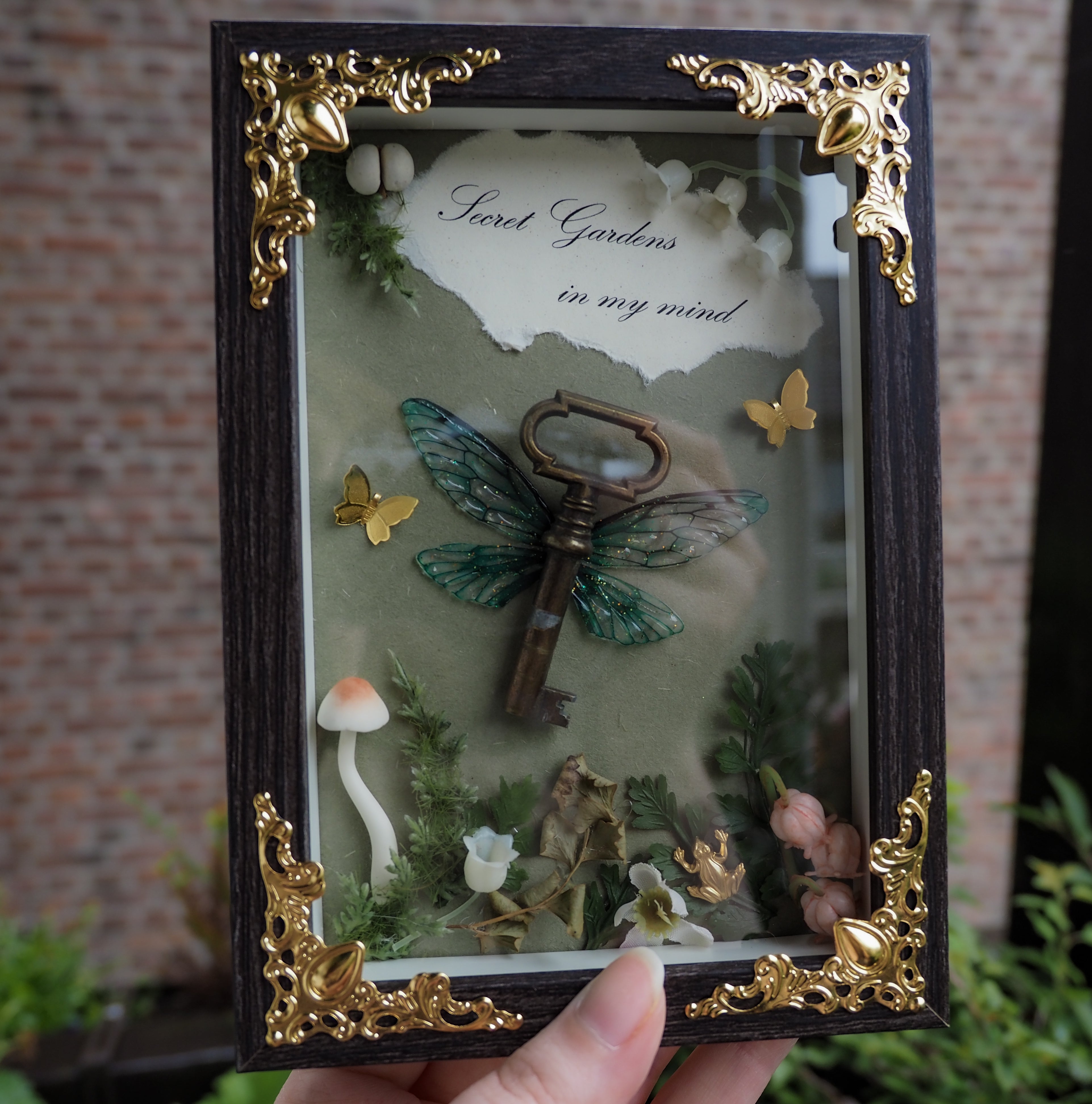 OOAK Secret Garden Frame 4