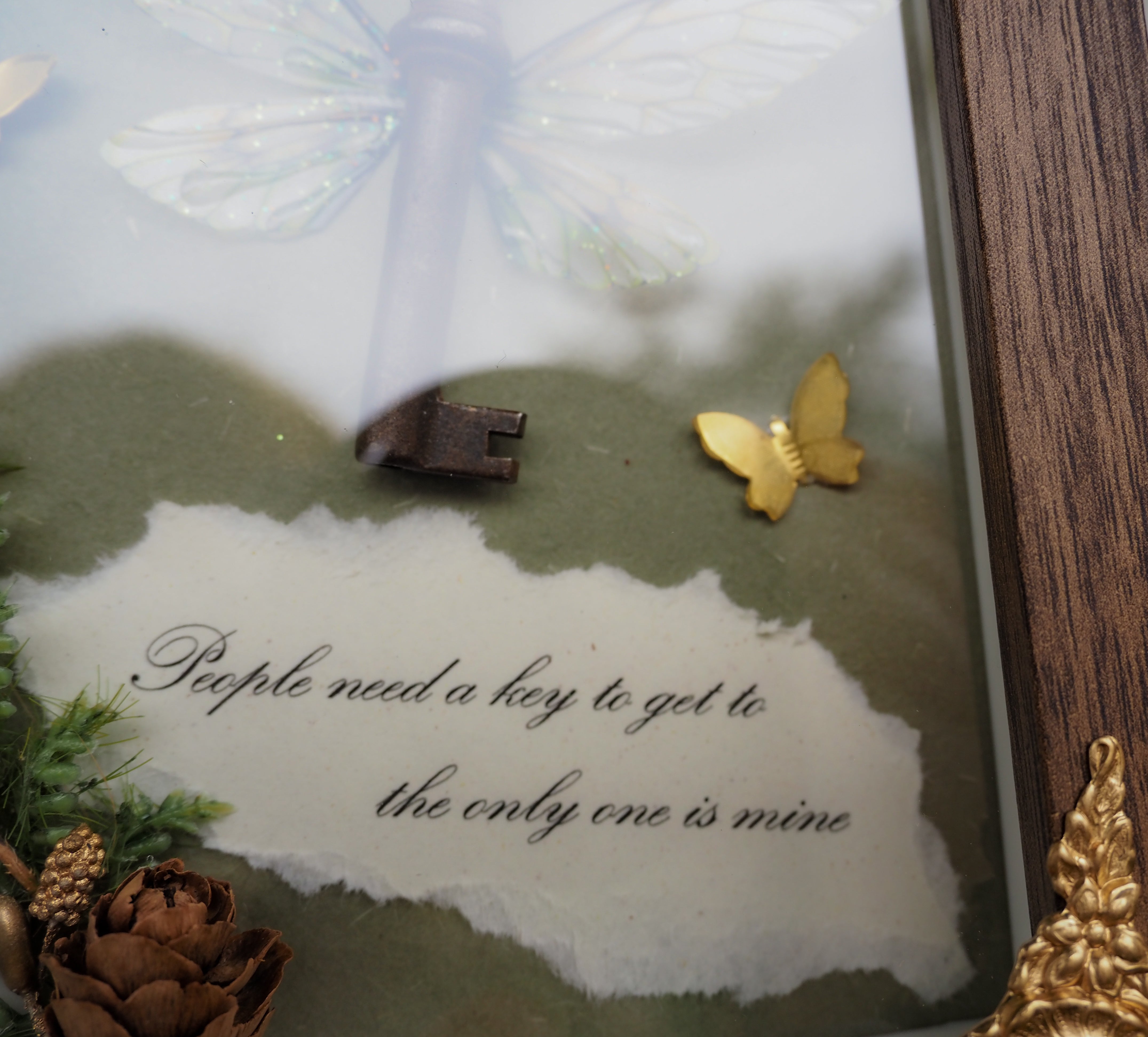 OOAK Secret Garden Frame 3