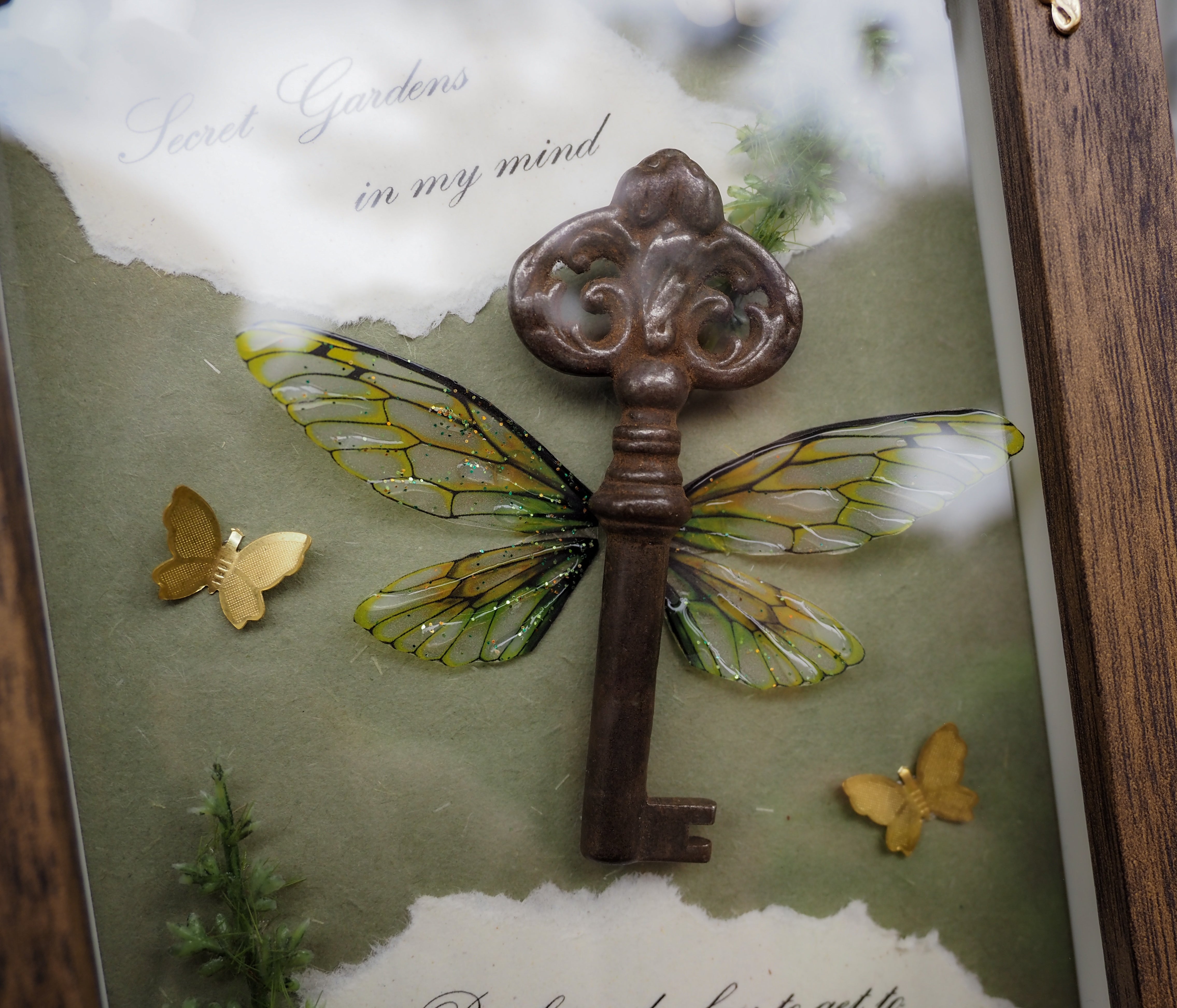 OOAK Secret Garden Frame 3