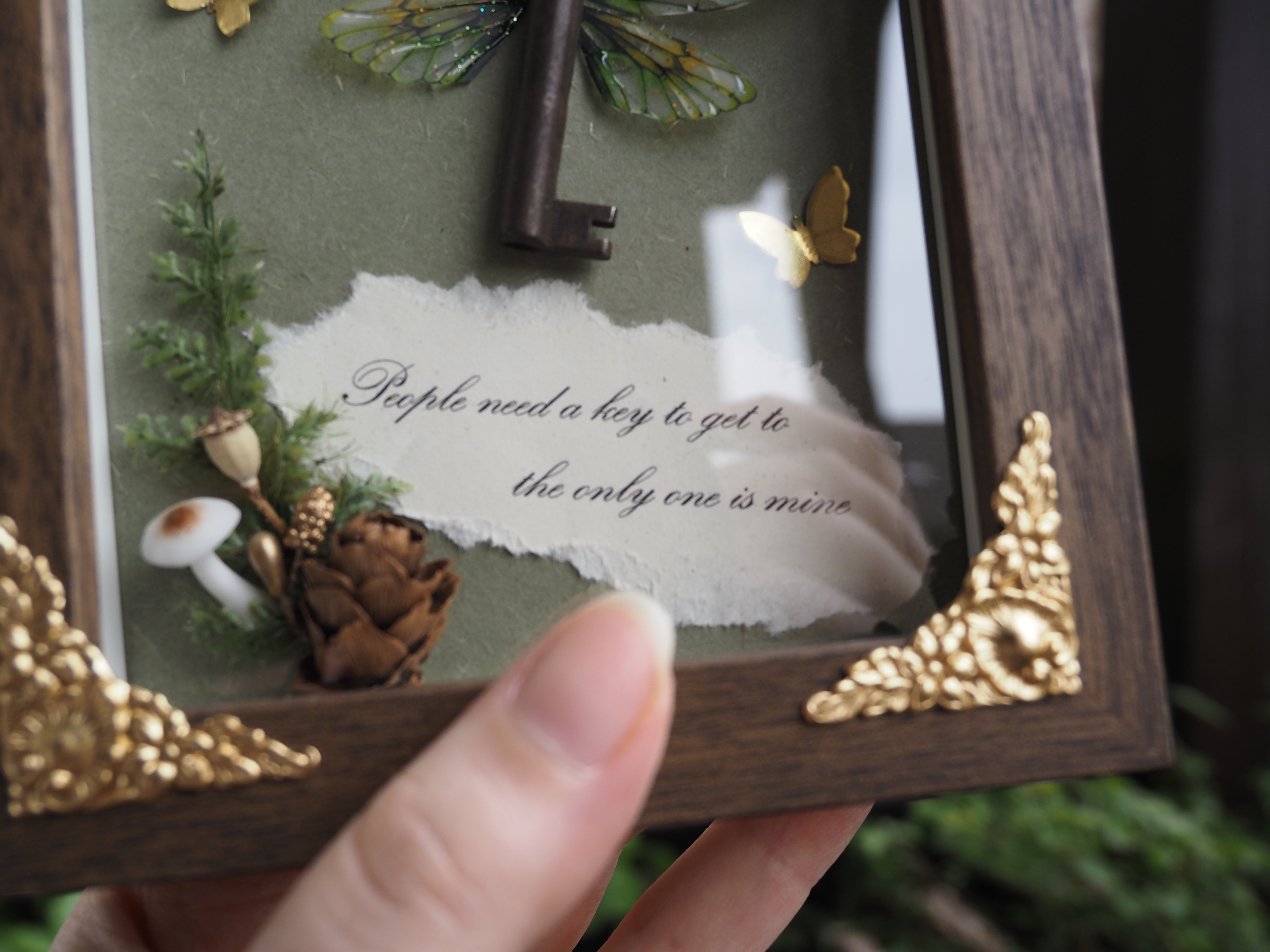 OOAK Secret Garden Frame 3