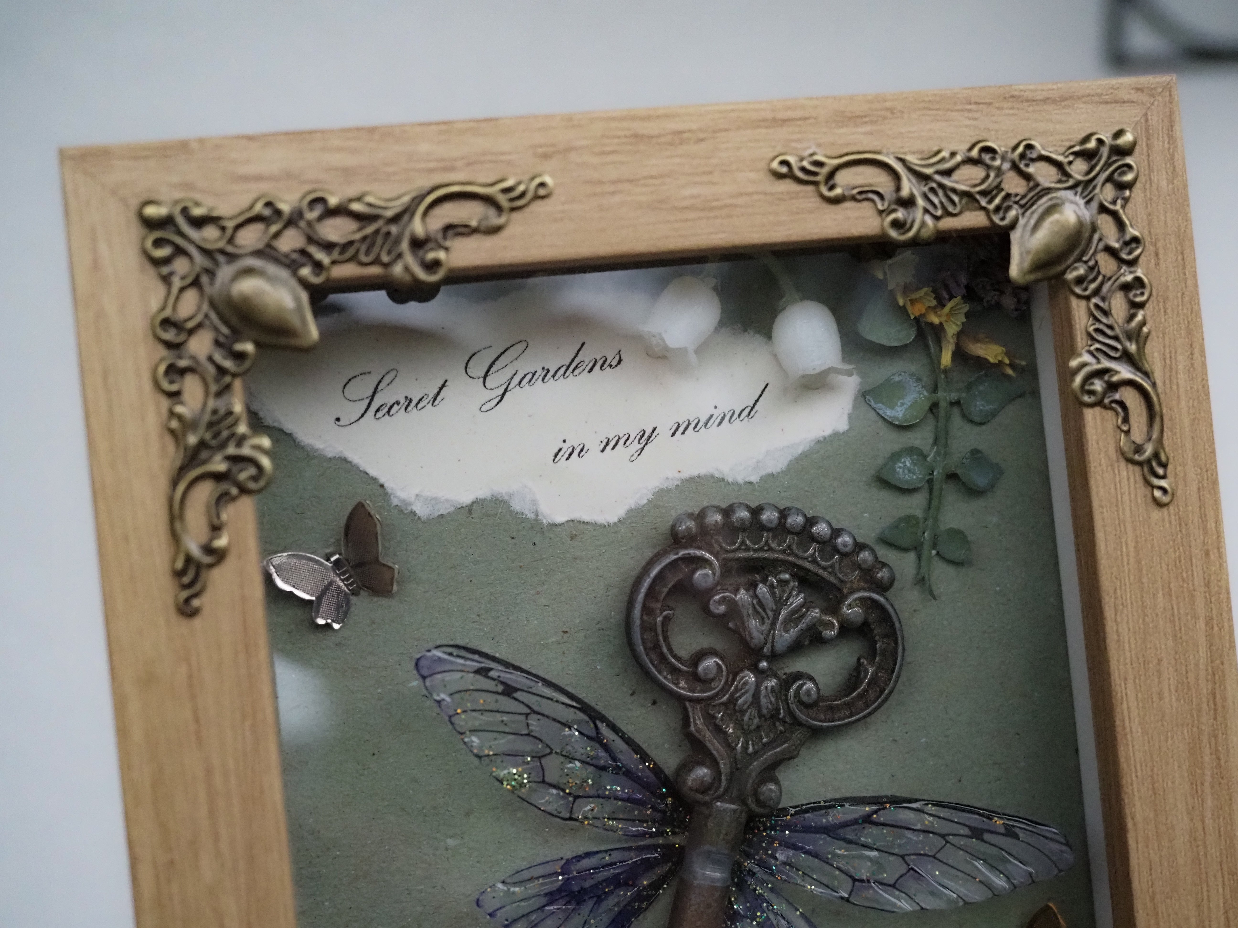 OOAK Secret Garden Frame 2