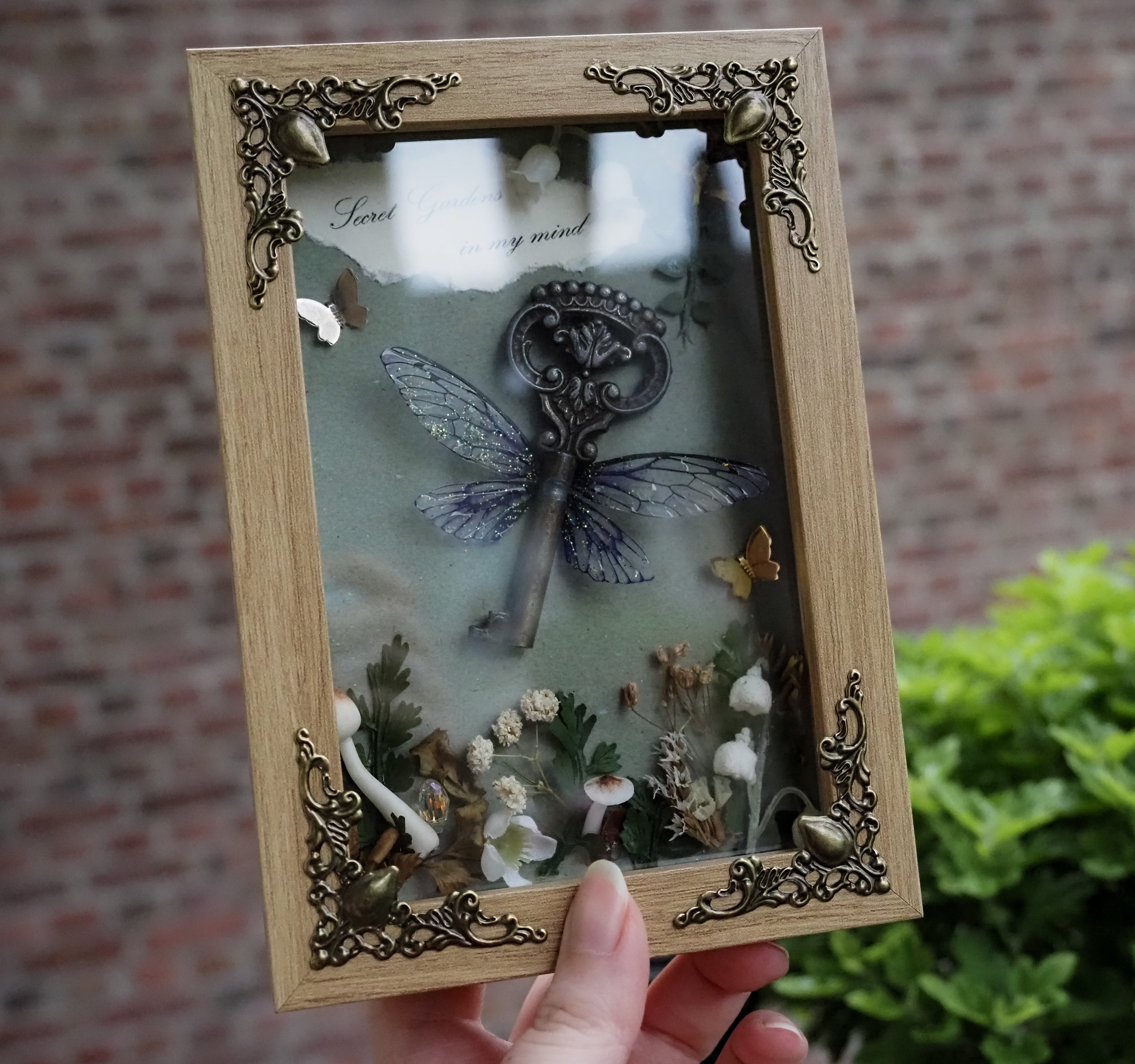 OOAK Secret Garden Frame 2