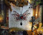 Lade das Bild in den Galerie-Viewer, Pixie necklace bloody double winged
