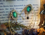 Lade das Bild in den Galerie-Viewer, Elf Ears Gold emerald
