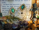 Lade das Bild in den Galerie-Viewer, Elf Ears Gold emerald
