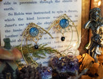 Lade das Bild in den Galerie-Viewer, Elf Ears Gold blue
