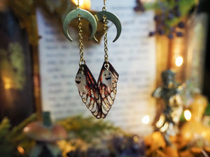 Moon Faerie Earrings bloody ghosts