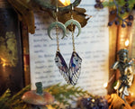 Lade das Bild in den Galerie-Viewer, Moon Faerie Earrings spooky ghosts
