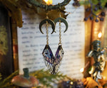 Lade das Bild in den Galerie-Viewer, Moon Faerie Earrings spooky ghosts
