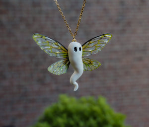 Ghost necklace - autumn