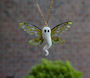 Ghost necklace - autumn