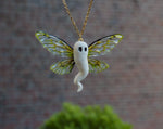 Load image into Gallery viewer, Ghost necklace - autumn
