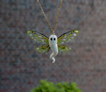 Load image into Gallery viewer, Ghost necklace - autumn

