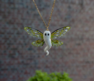 Ghost necklace - autumn