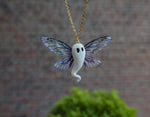 Load image into Gallery viewer, Ghost necklace - purple
