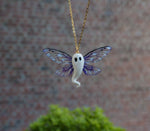 Load image into Gallery viewer, Ghost necklace - purple
