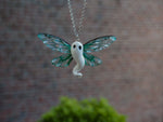 Load image into Gallery viewer, Ghost necklace - emerald green
