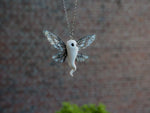 Load image into Gallery viewer, Ghost necklace - black
