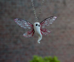 Load image into Gallery viewer, Ghost necklace - red
