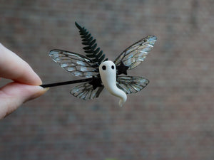 Ghosty Hairpin - black