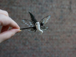 Load image into Gallery viewer, Ghosty Hairpin - black
