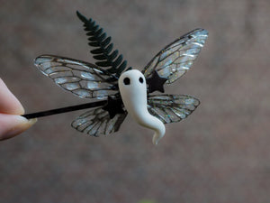 Ghosty Hairpin - black