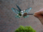 Load image into Gallery viewer, Ghosty Hairpin - emerald
