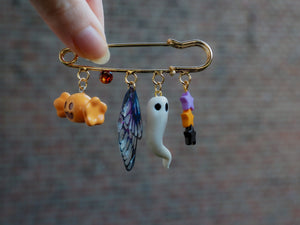 Ghosty Pin - Halloween spooky