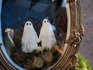 OOAK Ghost Baroque Frame