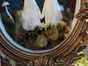 OOAK Ghost Baroque Frame