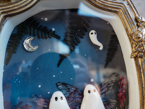 OOAK Ghost Baroque Frame