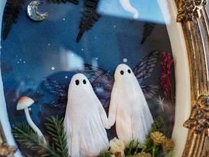 OOAK Ghost Baroque Frame