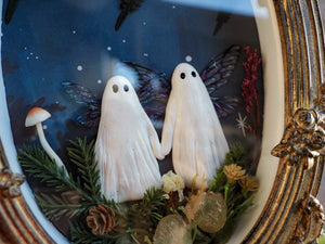 OOAK Ghost Baroque Frame