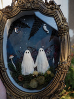 Load image into Gallery viewer, OOAK Ghost Baroque Frame
