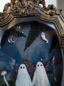 OOAK Ghost Baroque Frame