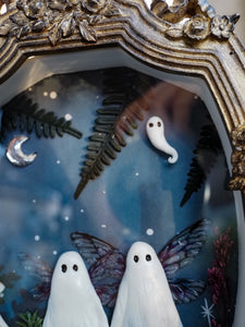 OOAK Ghost Baroque Frame