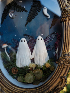 OOAK Ghost Baroque Frame