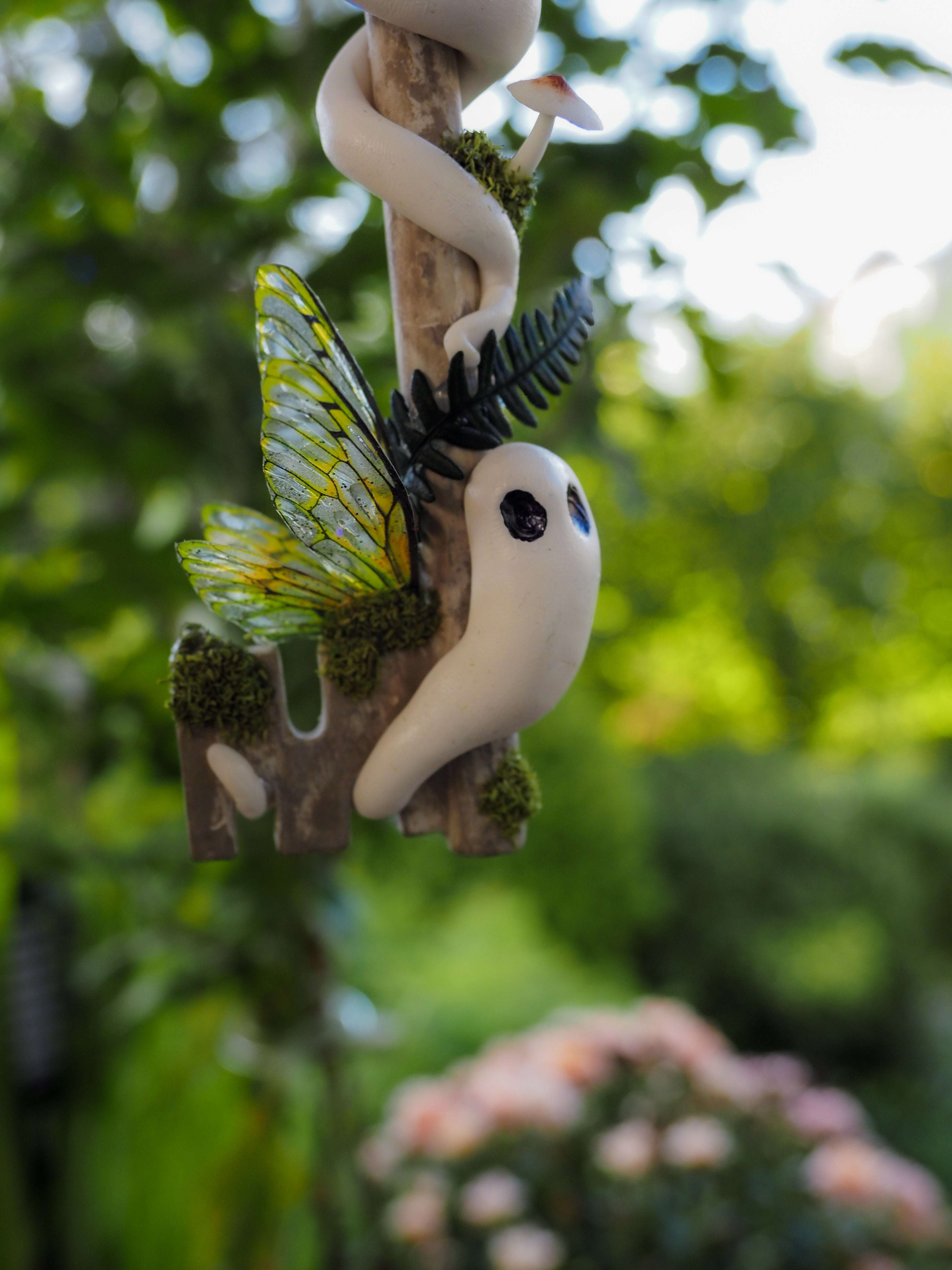 OOAK Ghosty Key Wall Decor