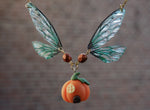 Load image into Gallery viewer, Pumpkin House necklace - emerald
