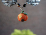 Load image into Gallery viewer, Pumpkin House necklace - black
